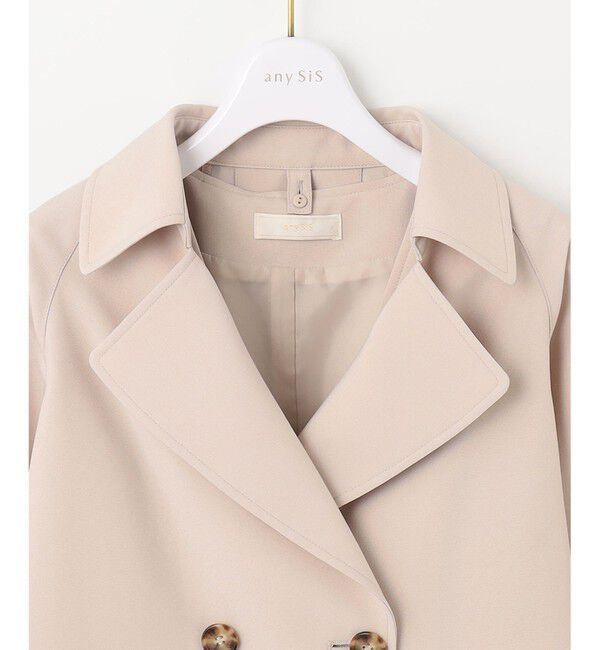 ANY SIS「【洗える】3WAYジレセット トレンチ コート」|トレンチコート|