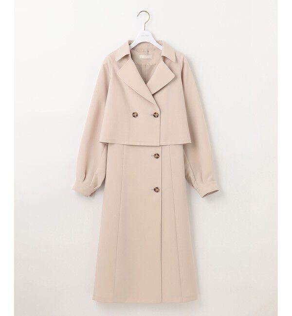 ANY SIS「【洗える】3WAYジレセット トレンチ コート」|トレンチコート|