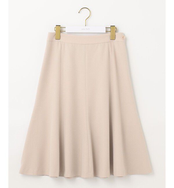 ANY SIS「【WEB・一部店舗限定】リネンライクポリエステル スカート」|スカート|