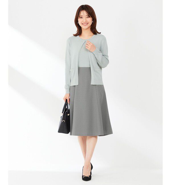 any SiS「【AIコラボ】サイドボタンフレア スカート」|スカート|