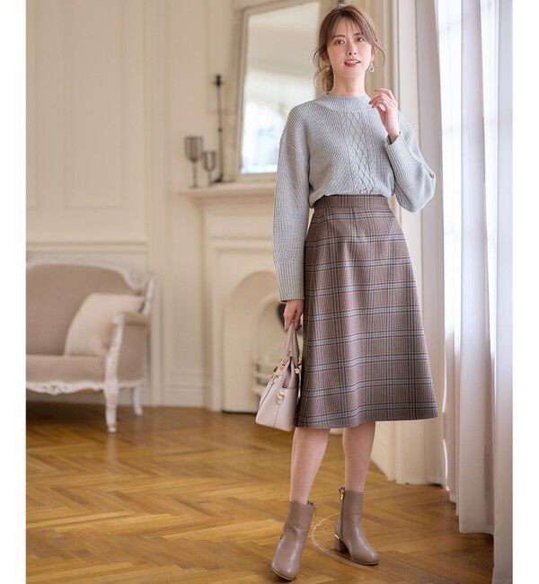 ANY SIS「【2WAY】リバーシブルチェック スカート」|スカート|