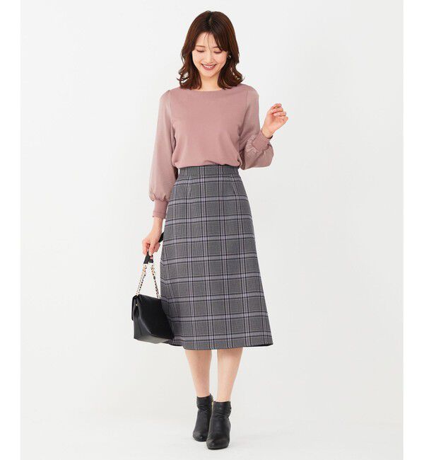 ANY SIS「【2WAY】リバーシブルチェック スカート」|スカート|