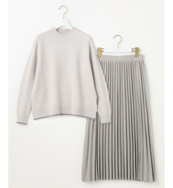 ANY SIS「【大人百花掲載 ヨンアさん着用】2SET パウダータッチ ツインセット」|スーツ|ミント