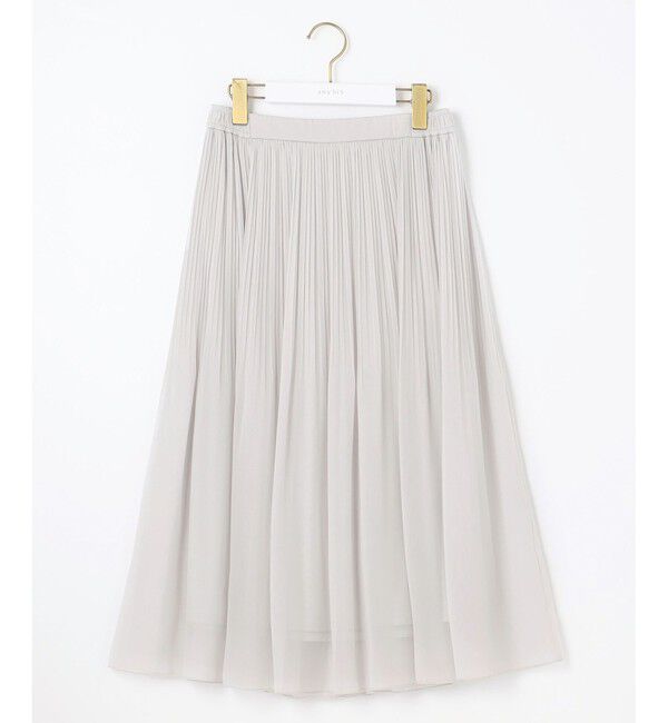 any SiS「【洗える】シャイニープリーツ スカート」|スカート|