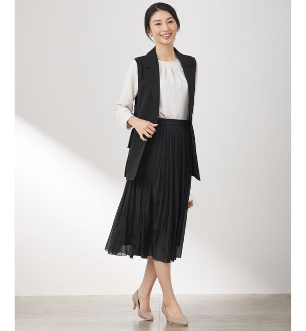 any SiS「【洗える】シャイニープリーツ スカート」|スカート|