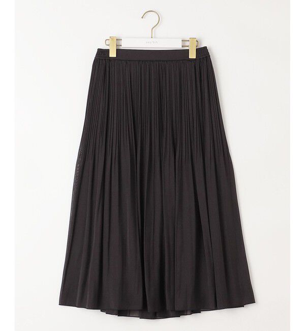 any SiS「【洗える】シャイニープリーツ スカート」|スカート|