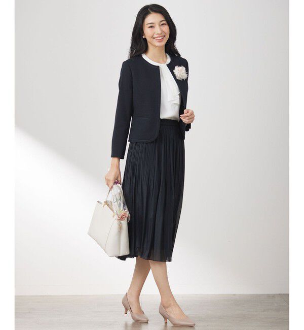 any SiS「【洗える】シャイニープリーツ スカート」|スカート|