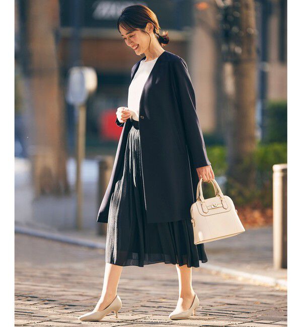 any SiS「【洗える】シャイニープリーツ スカート」|スカート|