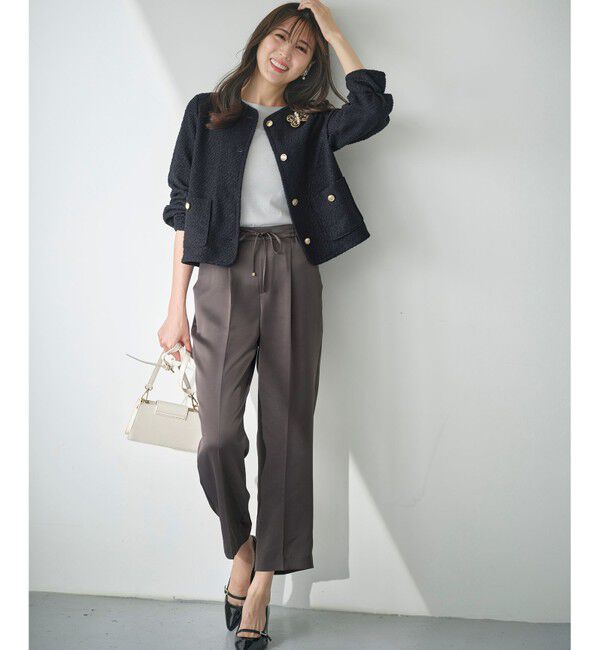 any SiS「【洗える】サテンドロストイージー パンツ」|その他|