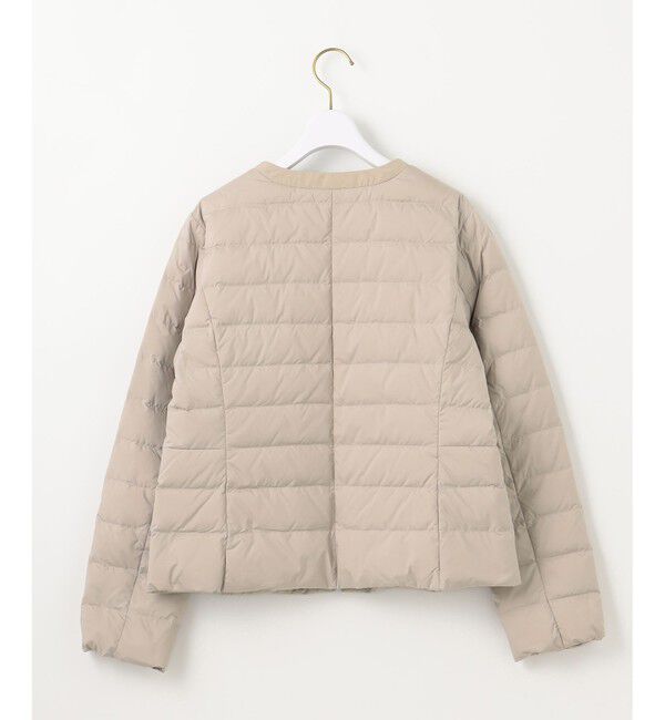 any SiS「【撥水・洗える】2WAYノーカラーダウン ジャケット」|ダウン|