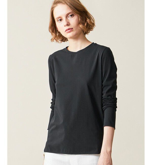 BEIGE,「BROIS / ロングTシャツ」|Tシャツ・カットソー|Black