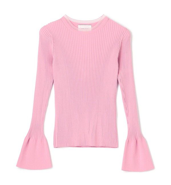 BEIGE,「HANNA / リブニットトップス」|ニット・セーター|