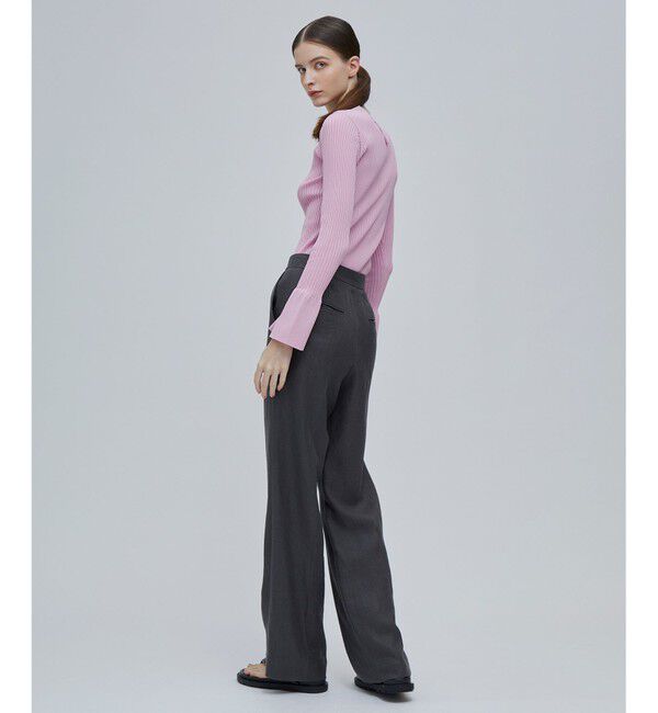 BEIGE,「HANNA / リブニットトップス」|ニット・セーター|