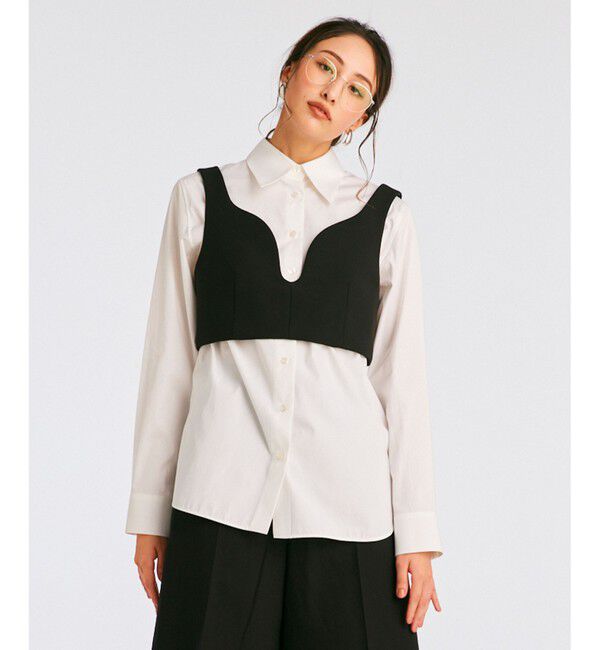 BEIGE,「EMILE / ビスチェ」|その他|Black