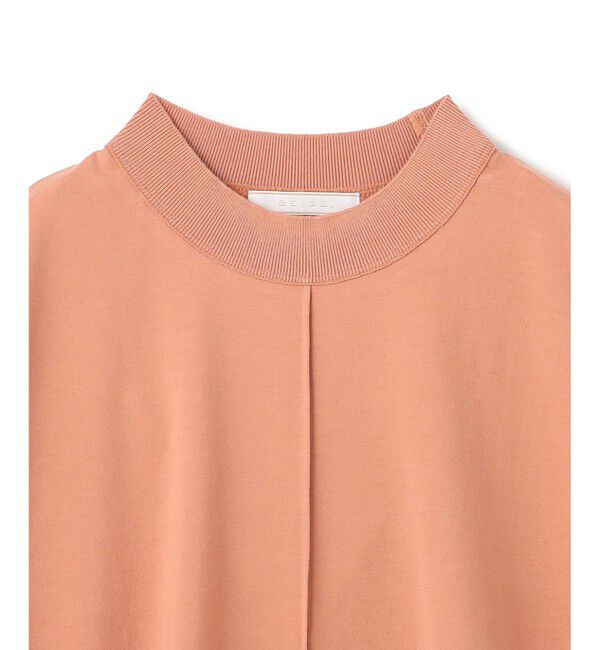 BEIGE,「【BEIGE,ecru/WEB限定・洗える】JERSEY STITCH / コットンハーフスリーブトップス」|Tシャツ・カットソー|