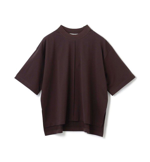 BEIGE,「【BEIGE,ecru/WEB限定・洗える】JERSEY STITCH / コットンハーフスリーブトップス」|Tシャツ・カットソー|