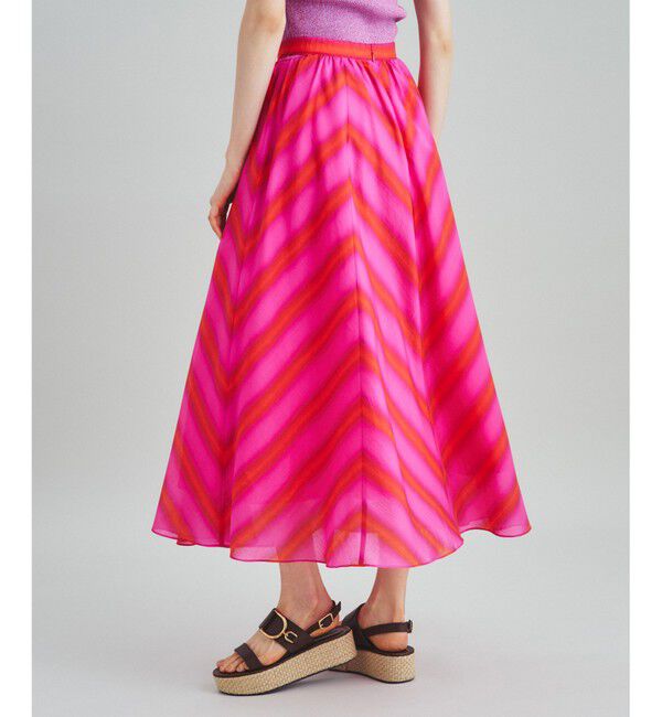 GRACE CONTINENTAL「タイダイプリントロングスカート」|スカート|