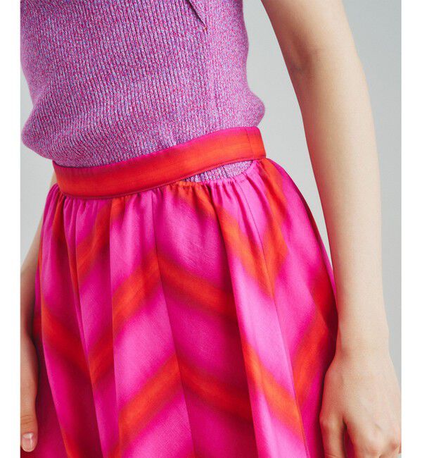 GRACE CONTINENTAL「タイダイプリントロングスカート」|スカート|