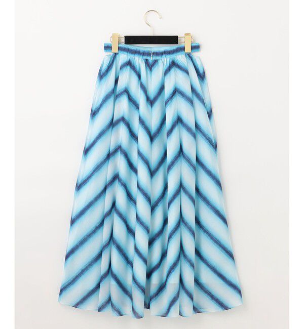 GRACE CONTINENTAL「タイダイプリントロングスカート」|スカート|