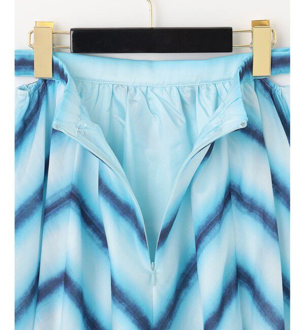 GRACE CONTINENTAL「タイダイプリントロングスカート」|スカート|