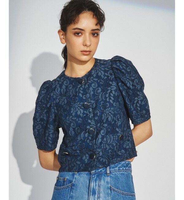 Diagram「コードレースジャケット」|ノーカラージャケット|