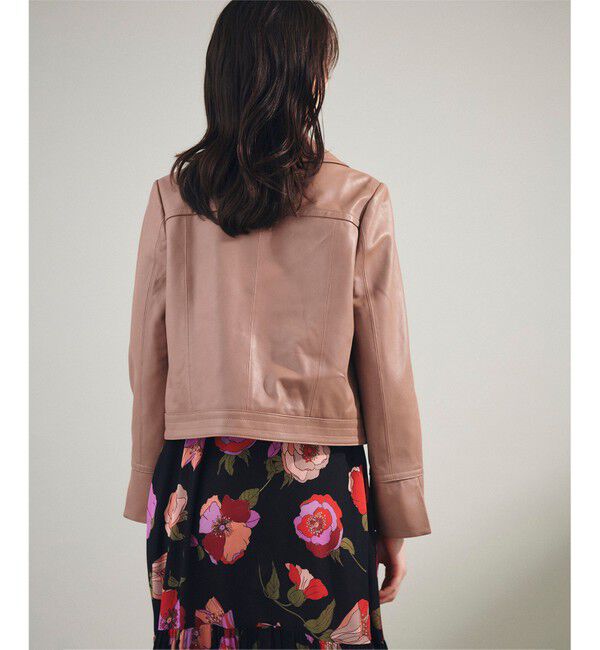 Grace Class「ラムレザーショートジャケット」|ライダースジャケット|