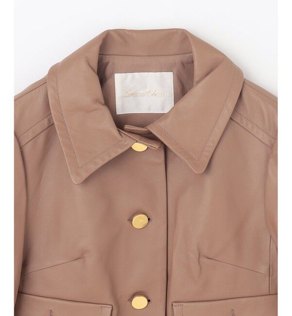 Grace Class「ラムレザーショートジャケット」|ライダースジャケット|