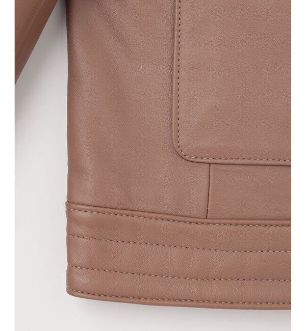 Grace Class「ラムレザーショートジャケット」|ライダースジャケット|