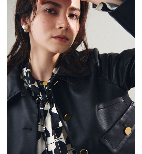 Grace Class「ラムレザーショートジャケット」|ライダースジャケット|