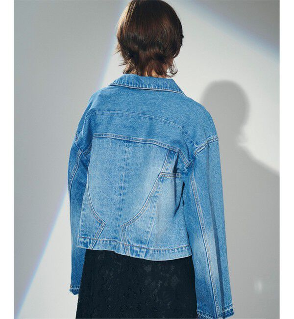 Diagram「リメイク風デニムジャケット」|デニムジャケット|