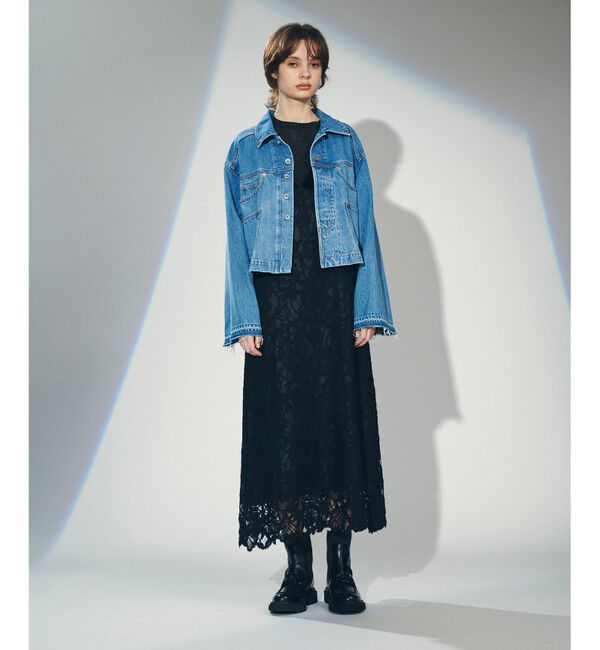 Diagram「リメイク風デニムジャケット」|デニムジャケット|