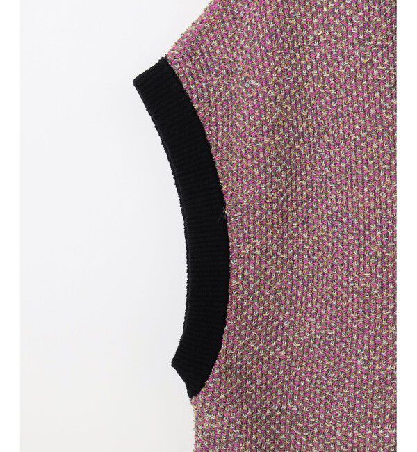 GRACE CONTINENTAL「ツイード2wayカーディガン」|カーディガン|