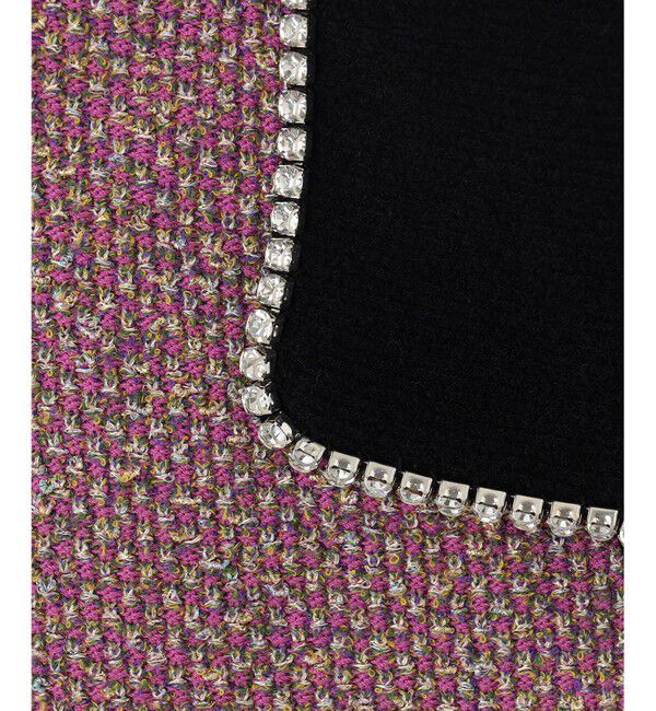 GRACE CONTINENTAL「ツイード2wayカーディガン」|カーディガン|