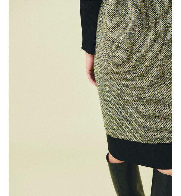 GRACE CONTINENTAL「ツイード2wayカーディガン」|カーディガン|