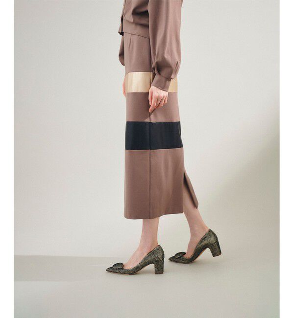 Grace Class「ポンチコンビスカート」|スカート|