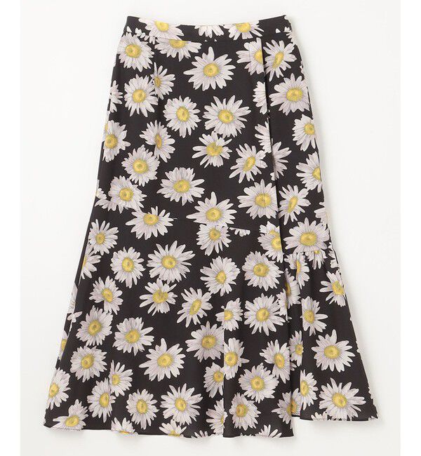 GRACE CONTINENTAL「マーガレットフラワープリントスカート」|スカート|