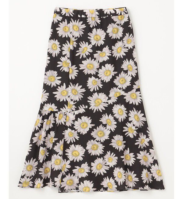 GRACE CONTINENTAL「マーガレットフラワープリントスカート」|スカート|