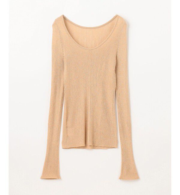 Grace Class「ラメシアーリブニットトップ」|ニット・セーター|