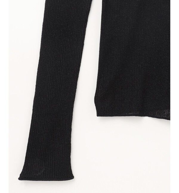 Grace Class「ラメシアーリブニットトップ」|ニット・セーター|