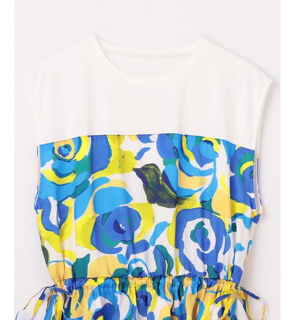 GRACE CONTINENTAL「ペイントカラープリントトップ」|Tシャツ・カットソー|