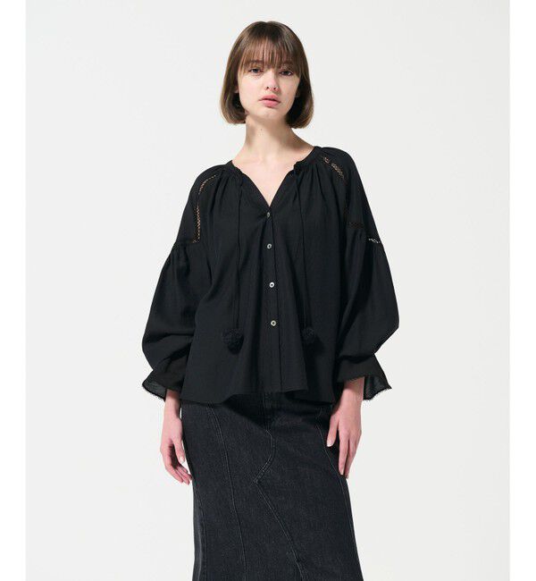 GRACE CONTINENTAL「トリアセカフタントップ」|シャツ・ブラウス|