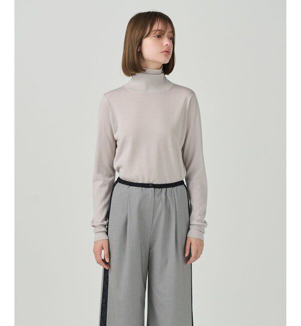 Diagram「ハイネックニットトップ」|ニット・セーター|ベージュ