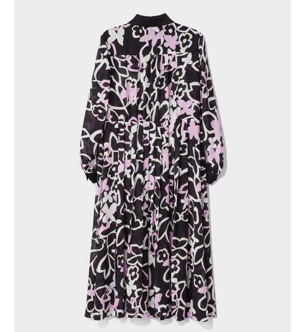 Grace Class「キカフラワープリーツドレス」|ワンピース|