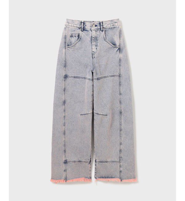 Diagram「ライン切替デニムパンツ」|デニム|