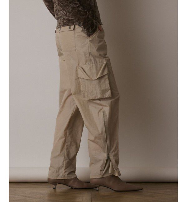 GRACE CONTINENTAL「ナイロンジップカーゴパンツ」|その他|