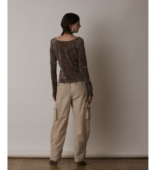 GRACE CONTINENTAL「ナイロンジップカーゴパンツ」|その他|