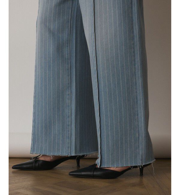 Diagram「ヒッコリーデニムワイドパンツ」|デニム|