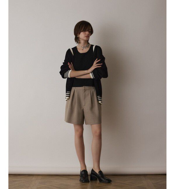 Diagram「メッシュラインニットカーディガン」|カーディガン|