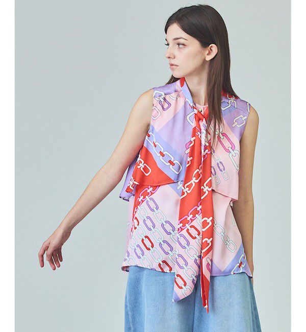 Grace Class「チェーンレイヤードノースリーブ」|シャツ・ブラウス|