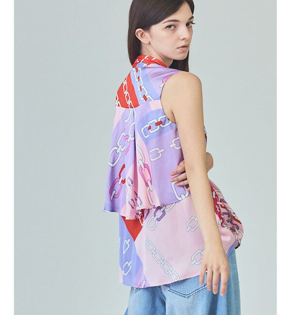 Grace Class「チェーンレイヤードノースリーブ」|シャツ・ブラウス|